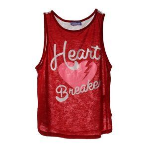 Claire's Women's Valentine's Day Heart Breaker Vest Top Junior Size One Size